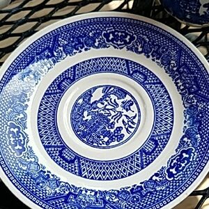 NO ID. Blue and White Porcelain Saucer